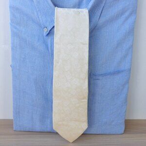 YUKIKO KIMIJIMA Neck Tie Mens‎ Champagne Silk Luxury Wedding Groom Tuxedo JAPAN